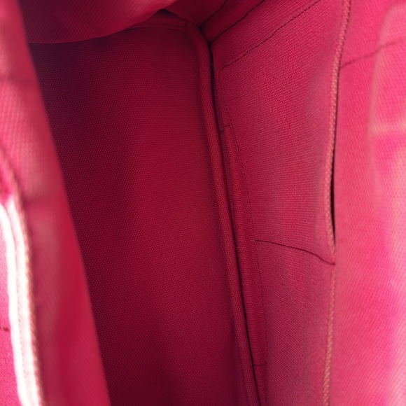 Prada Canapa Hand Bag and with Crossbody Strap in Pink - Picture 6 of 10